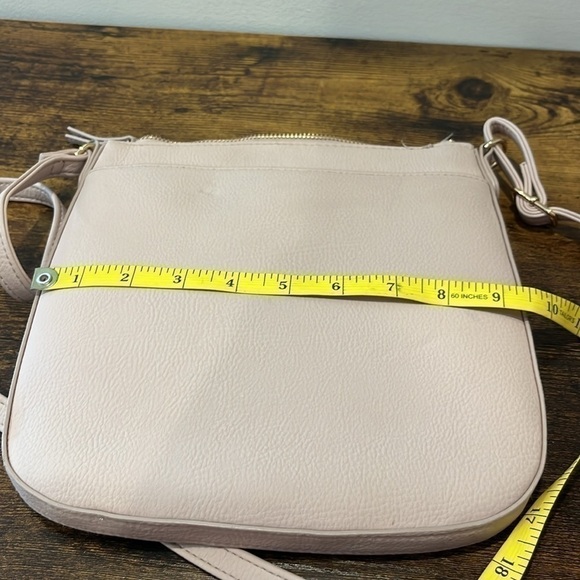 A New Day Blush Pink Leather Like Crossbody Bag women - Picture 8 of 9